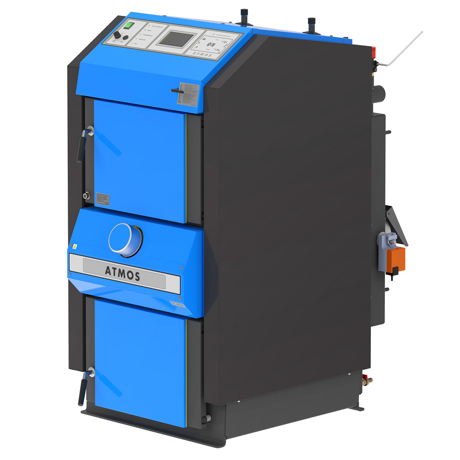 ATMOS chaudière à gazéification du bois DC 18 GSE Komfort avec ACD04 et allumage automatique