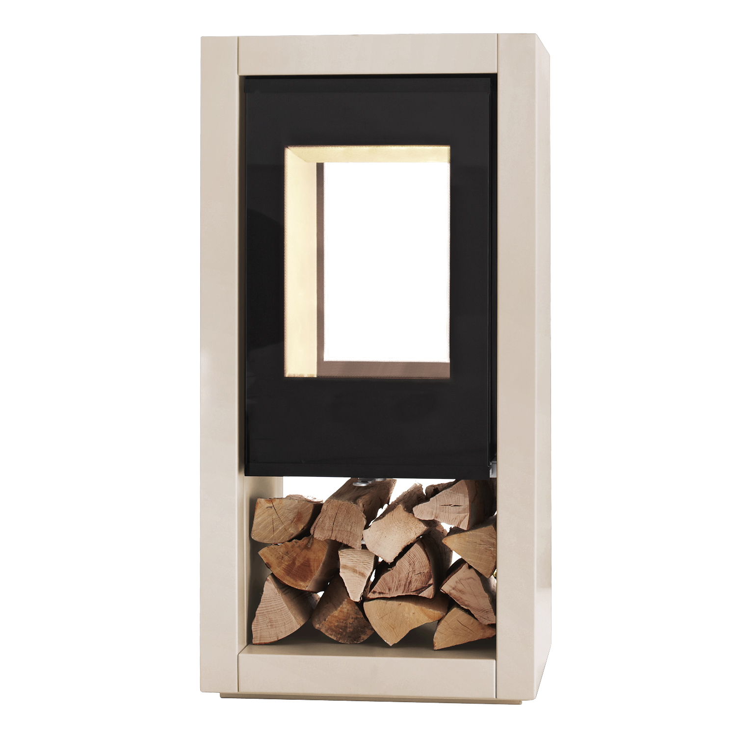 Spartherm Ambiente a8 Poêle à bois Pierre calcaire Porto Blanco