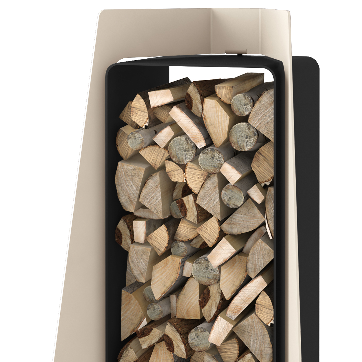 HS Flamingo Deluxe 3 Étagère en bois Crème