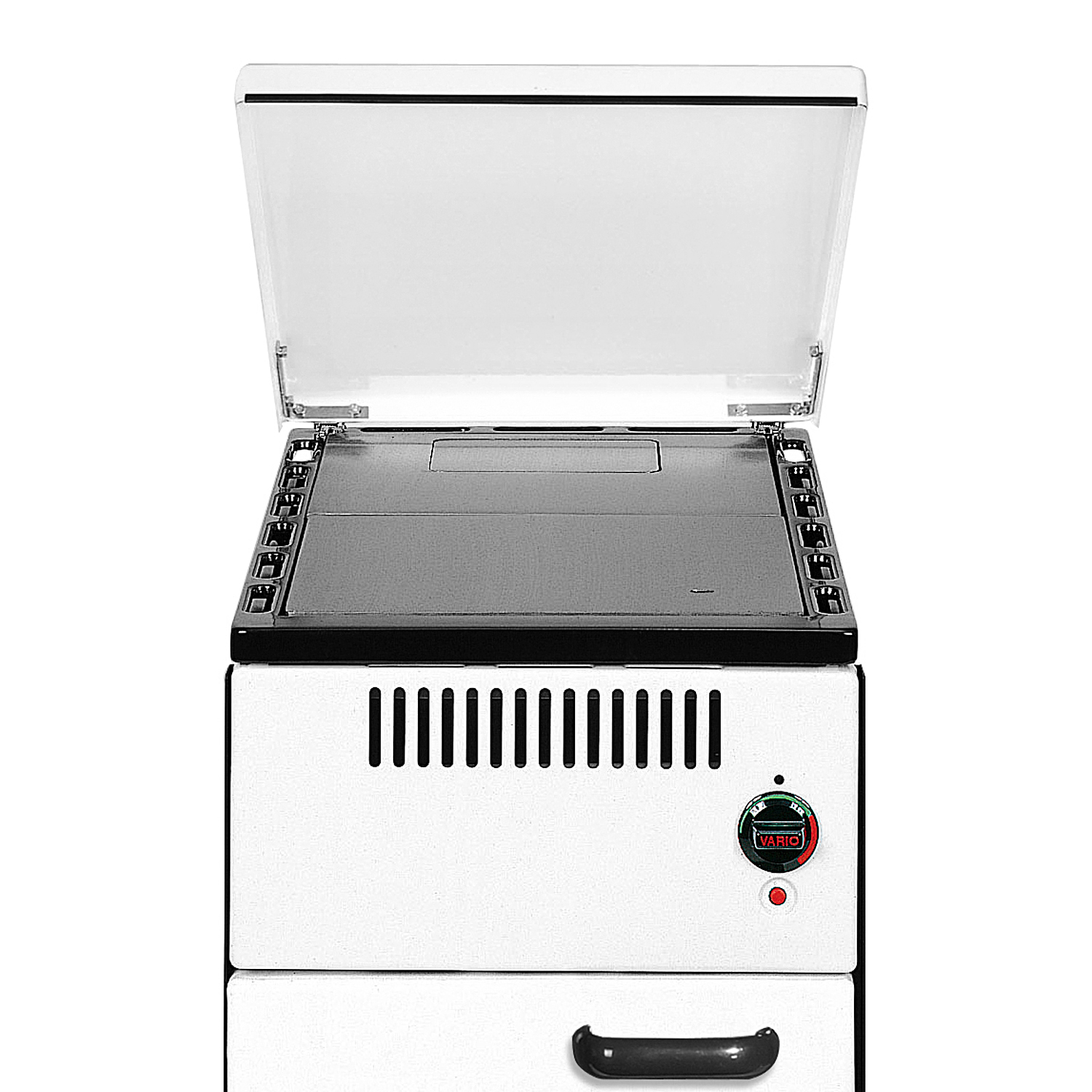 Wamsler OZ 444 S Vario Cuisinière à huile d'appoint Acier Blanc