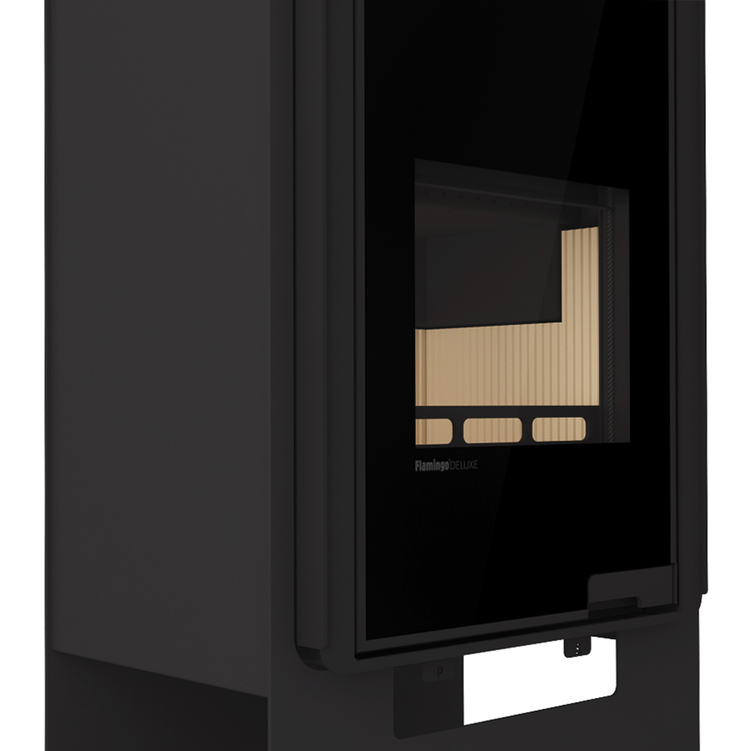 Poêle à bois HS Flamingo Deluxe Singa Noir