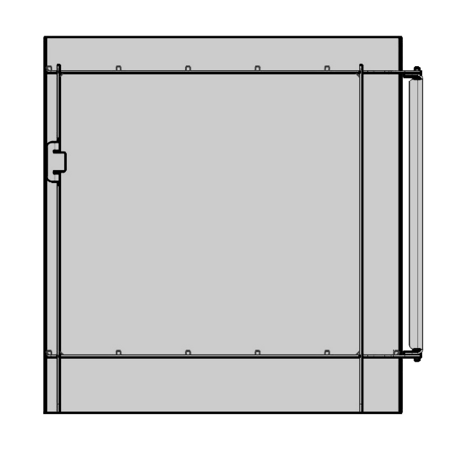 Haas+Sohn porte du compartiment range-bûches