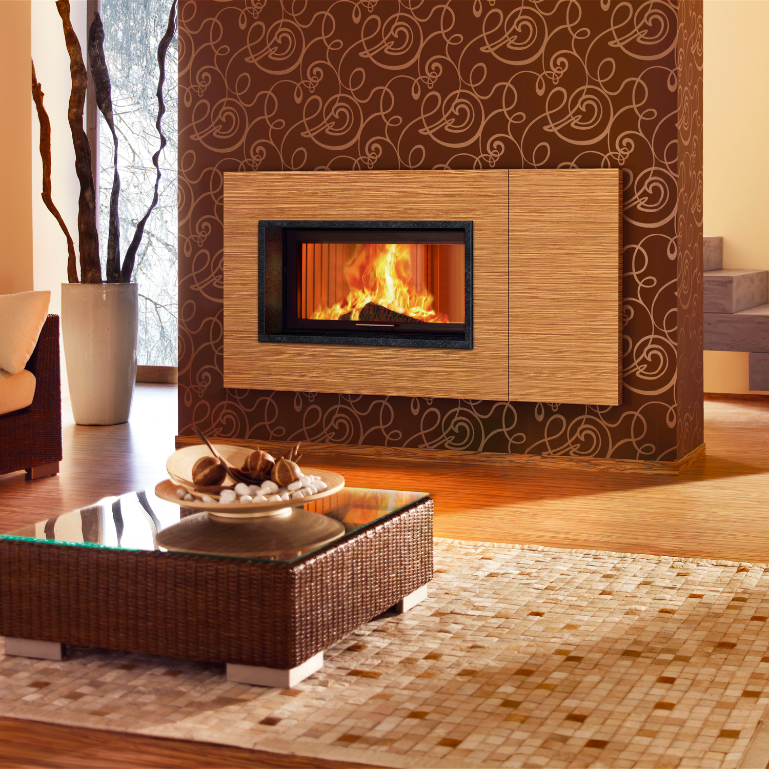 Spartherm Varia Ah H2O 10,4 kW insert de cheminée à eau