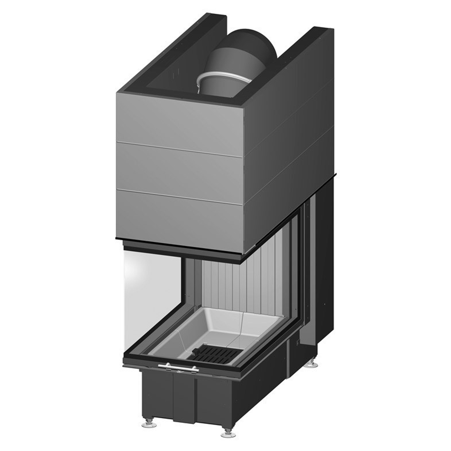 Spartherm Arte U-70h-4S Insert de cheminée RRA Ø 200 mm