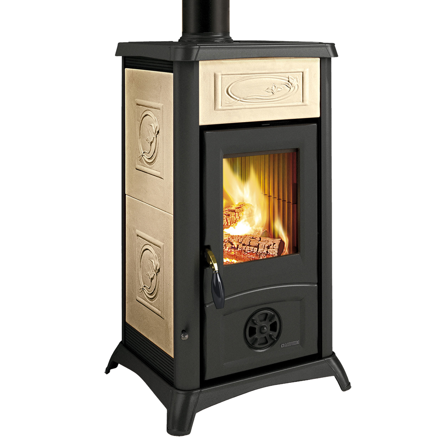 La Nordica Gemma Lean poêle à bois Liberty Panna