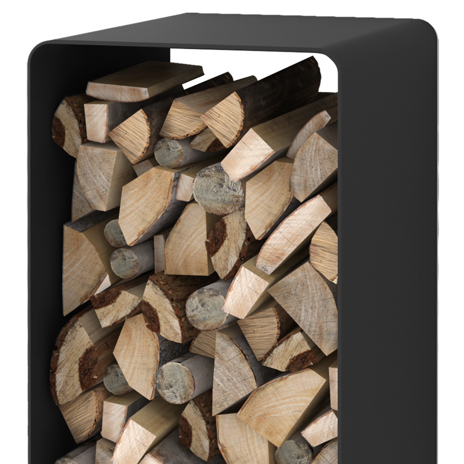 HS Flamingo Deluxe 1 Étagère en Bois Noire