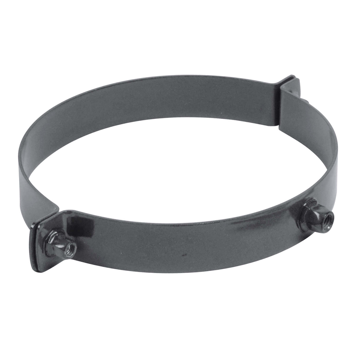 Raik tuyau de fumée / tuyau de poêle émaillé 150mm - collier de serrage gris