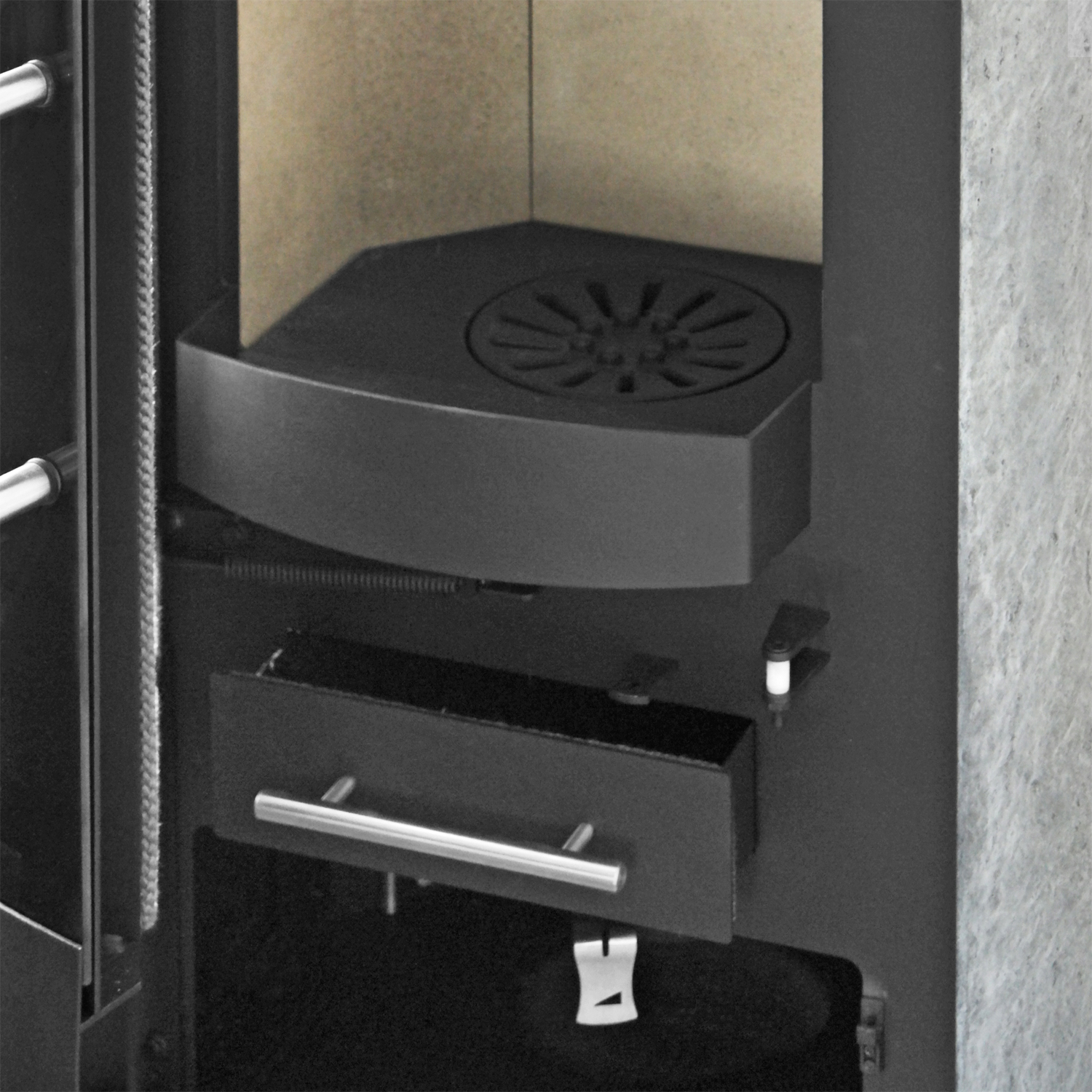 Poêle à bois Libra de Königshütte en pierre naturelle serpentine