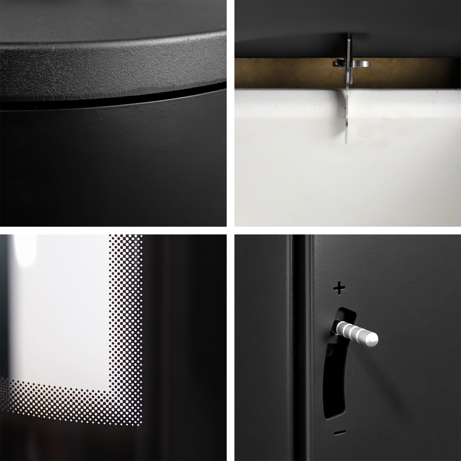 Schmitzker Fisterra Cristal Poêle à bois en acier noir, vitre frontale Schmitzker Fisterra Cristal Poêle à bois en acier noir, vitre frontale