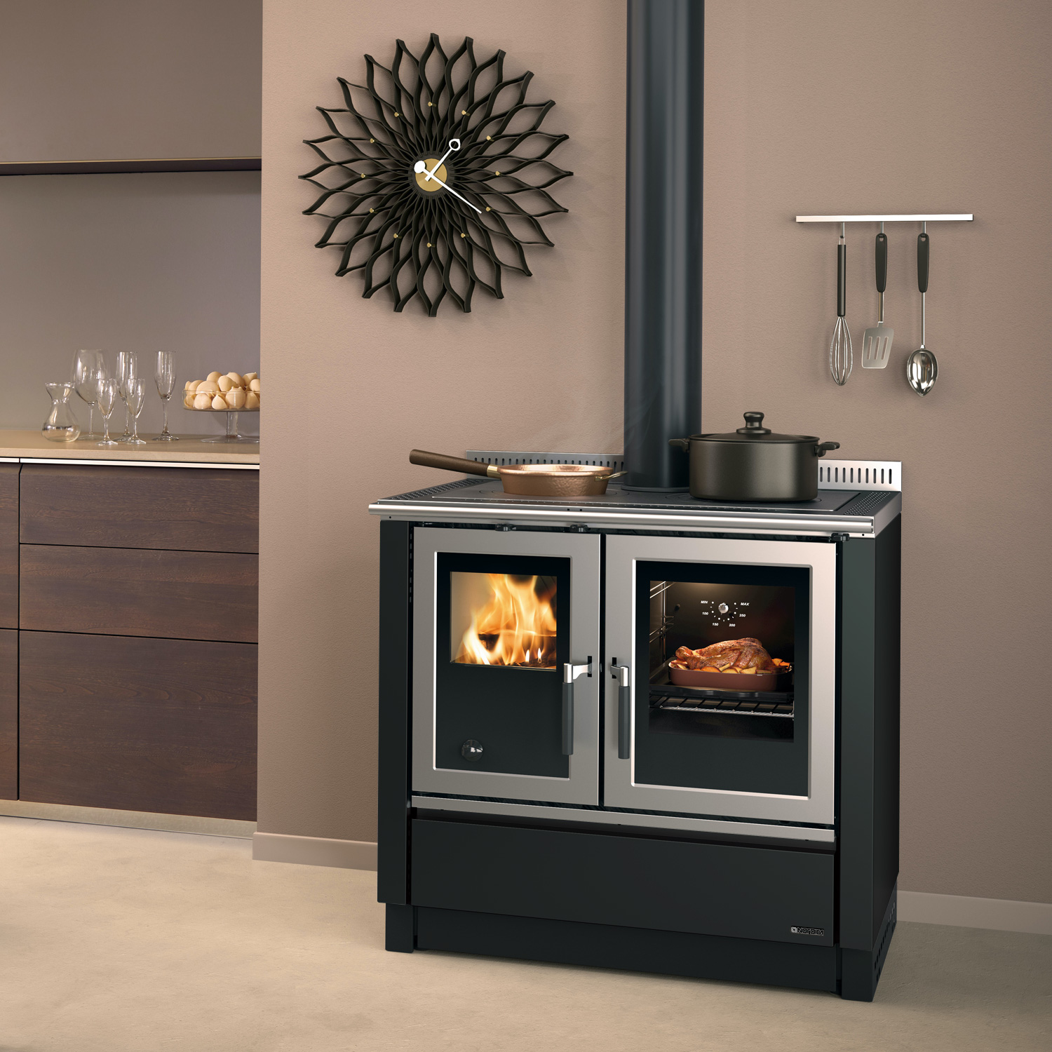 La Nordica Venezia cuisinière noire