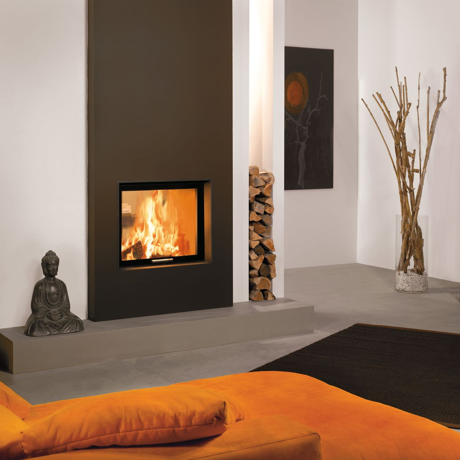 Spartherm Varia FDh H2O 10 kW insert de cheminée à eau