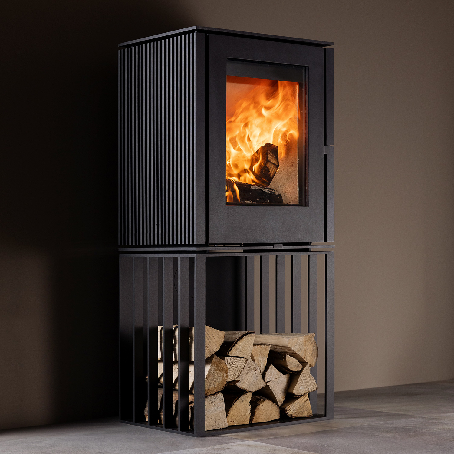 Schmitzker Cuby Grid poêle à bois