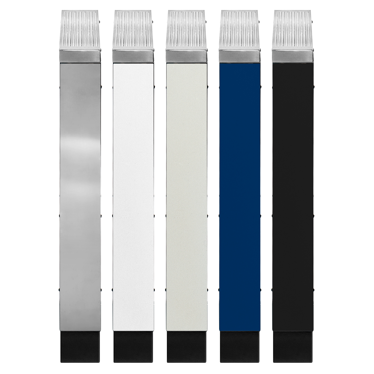 Wamsler raccordement à distance 110 mm en acier inoxydable / blanc