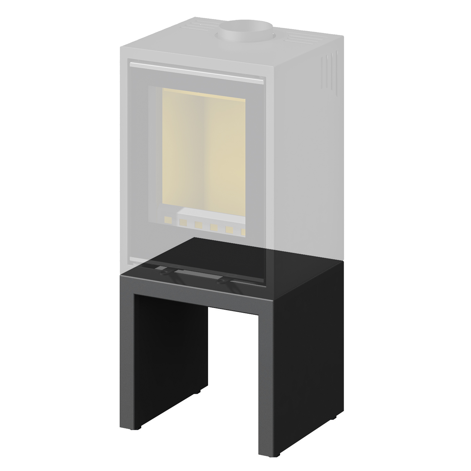 Base B - Module LINEAR XS Nero de Spartherm