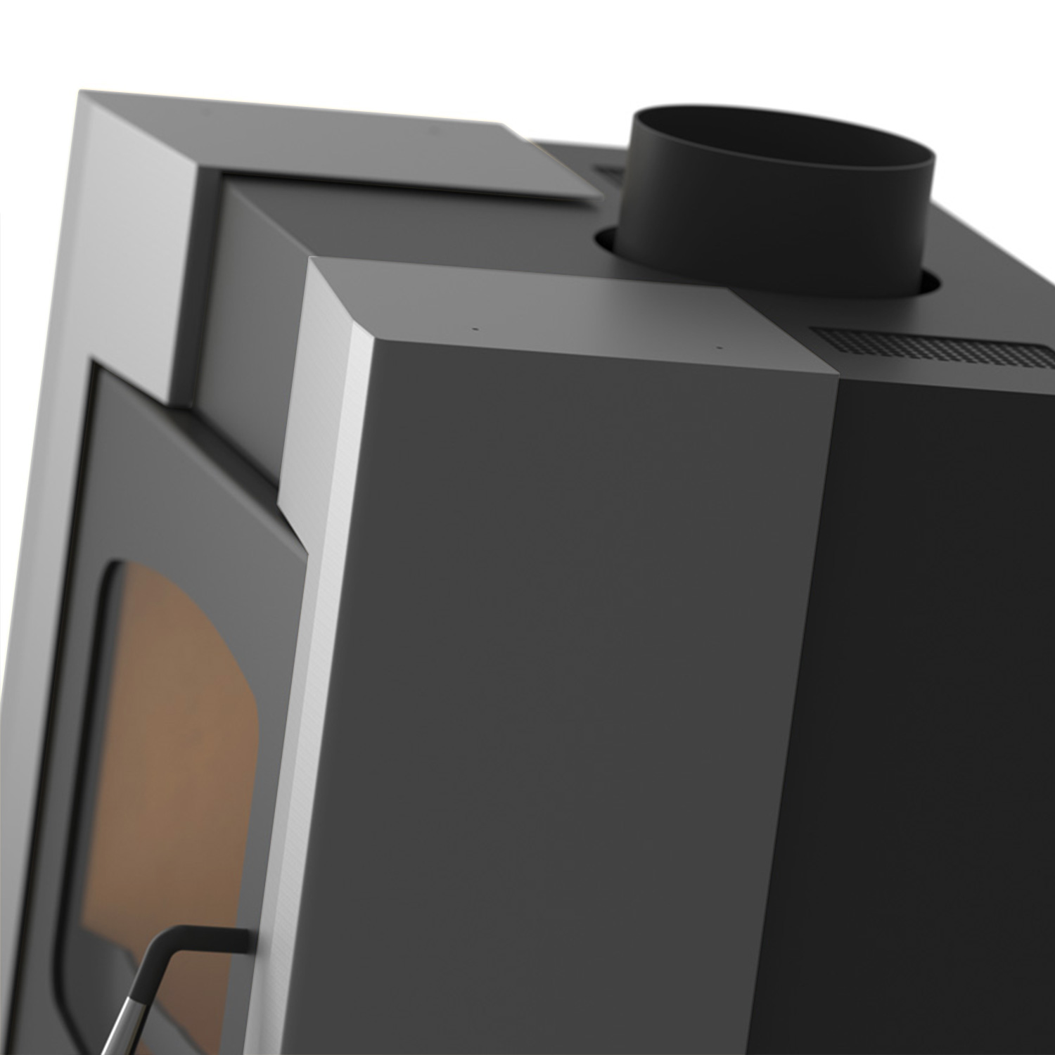 Poêle à bois HS Flamingo ESPO 1 Gris Poêle à bois HS Flamingo ESPO 1 Gris