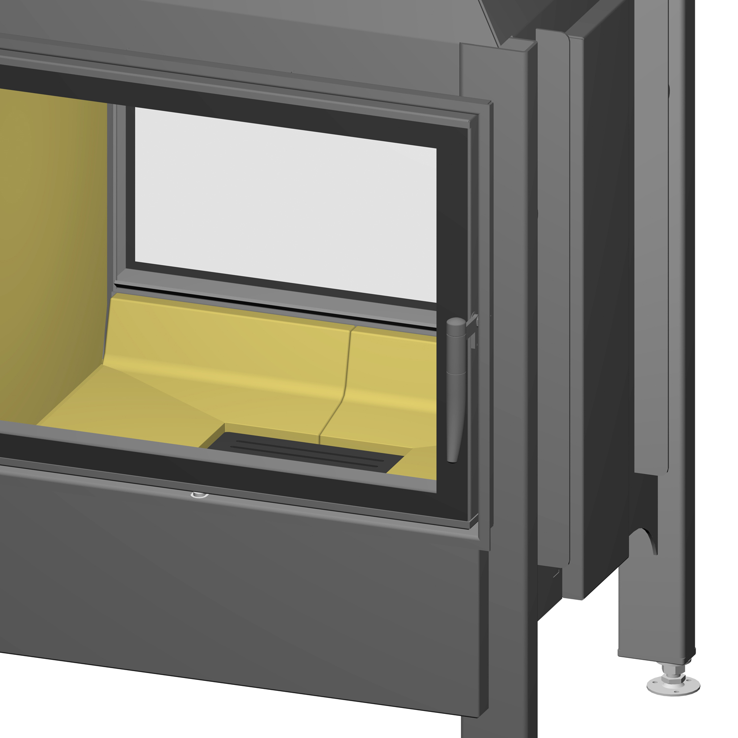 Spartherm Varia FD-4S RLU insert de cheminée à gauche