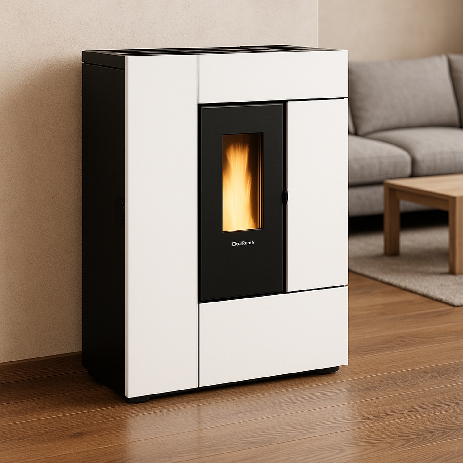 Extraflame GABRIELLA PLUS - Blanc poêle à granulés EVOLUTION LINE