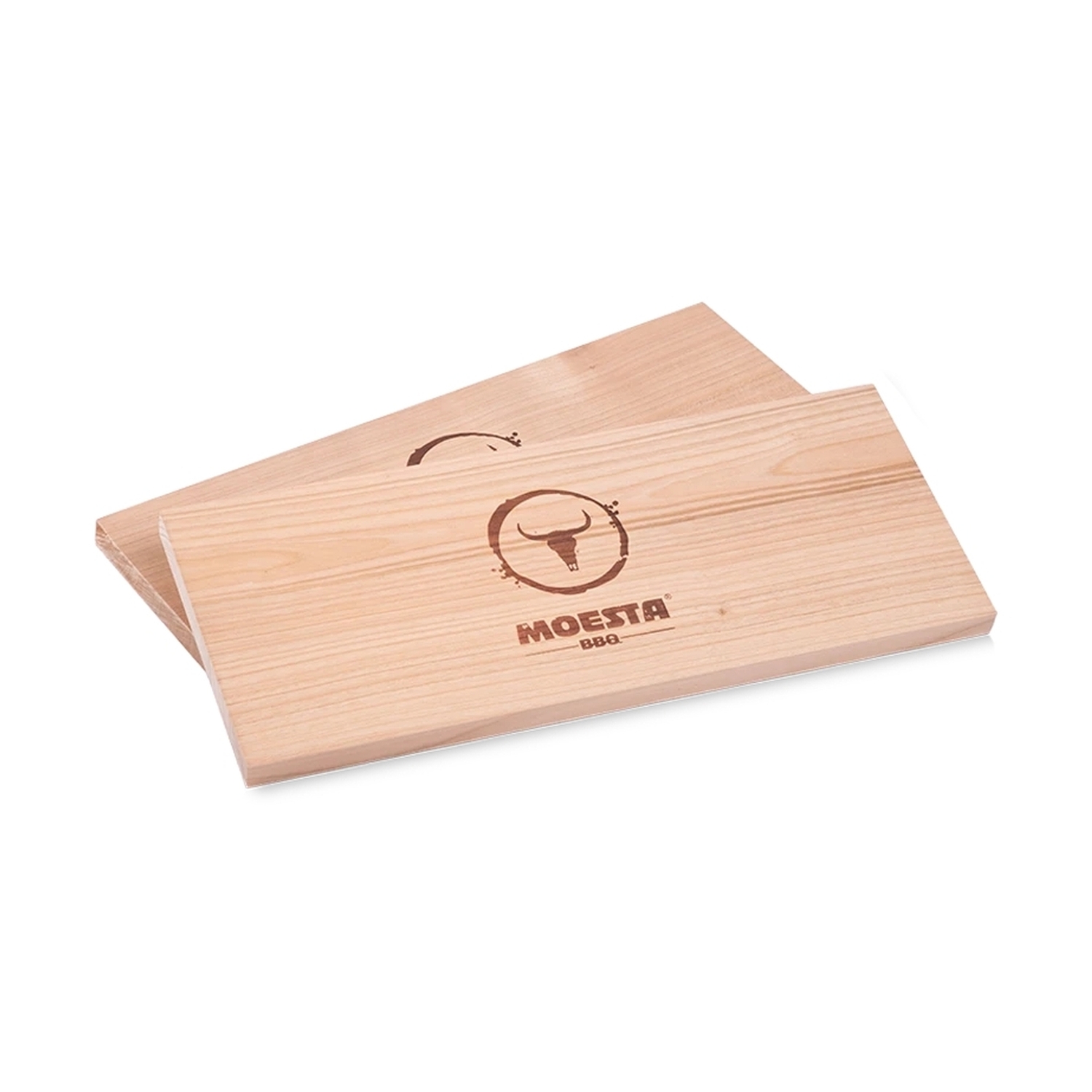 Moesta planche en bois planche à fumer aulne lot de 2