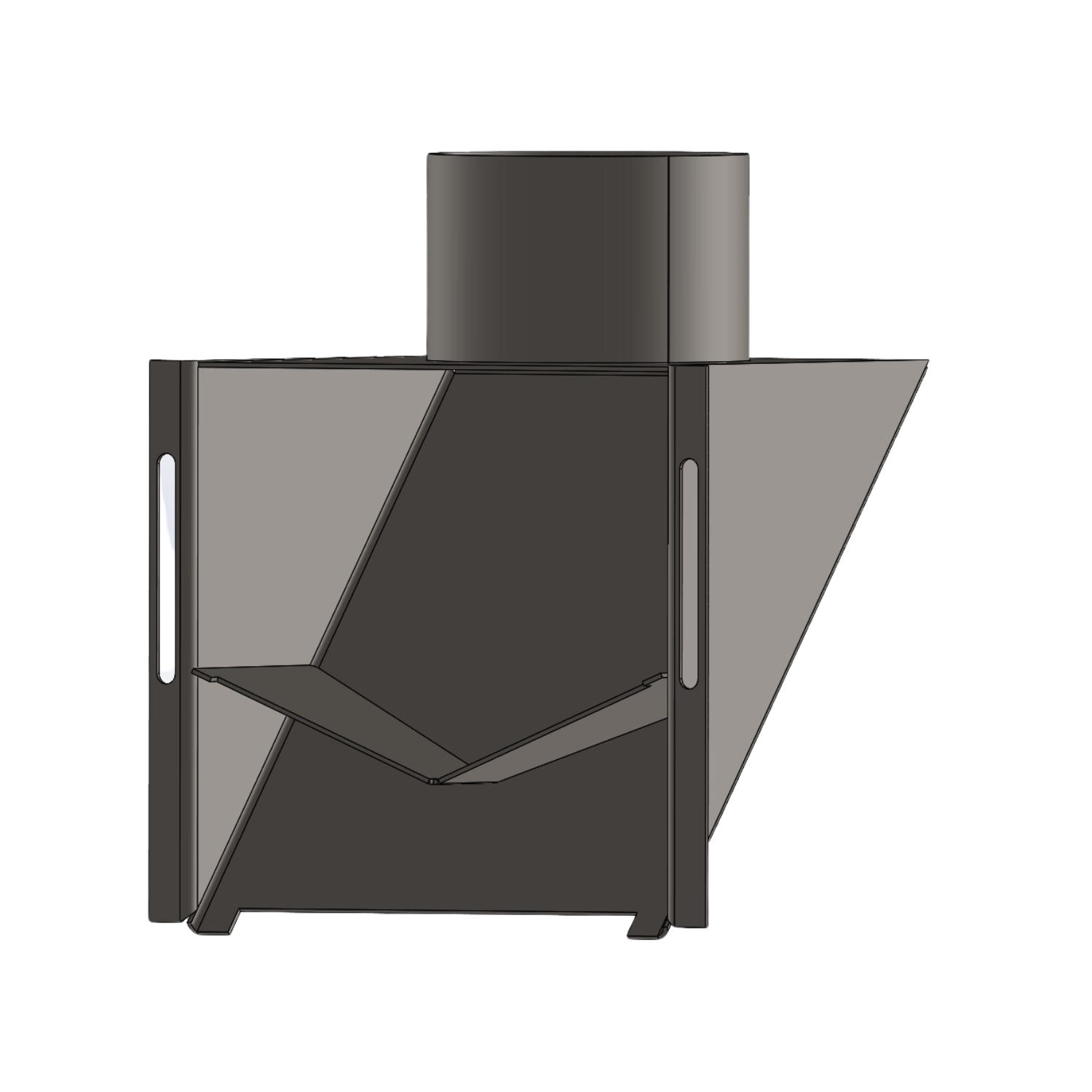 Schmitzker raccordement d'air extérieur pour Cuby Steel, Cuby Grid et Cuby Stripe Schmitzker raccordement d'air extérieur pour Cuby Steel, Cuby Grid et Cuby Stripe