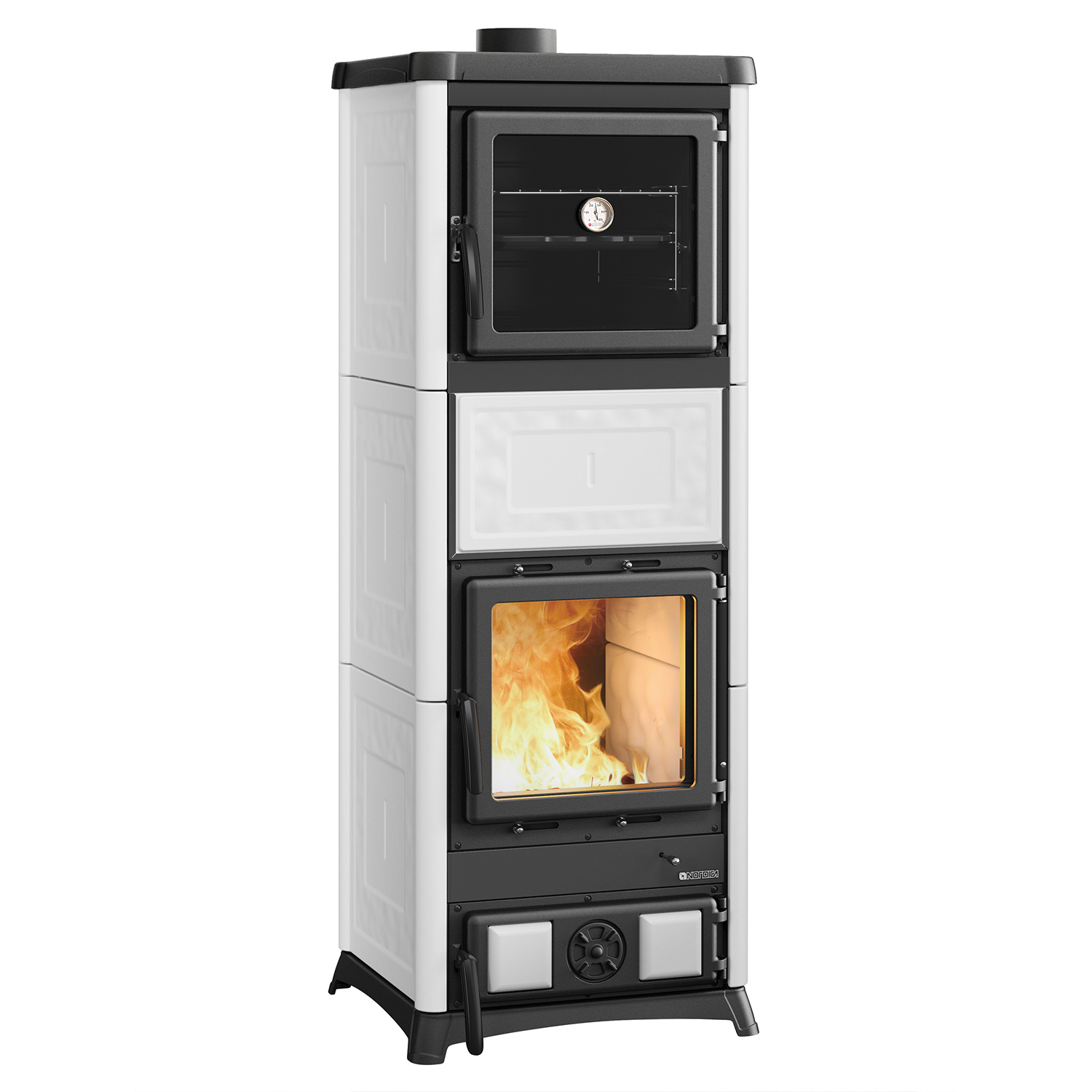 La Nordica Prestige Line Nova Forno Poêle à bois Blanc mat