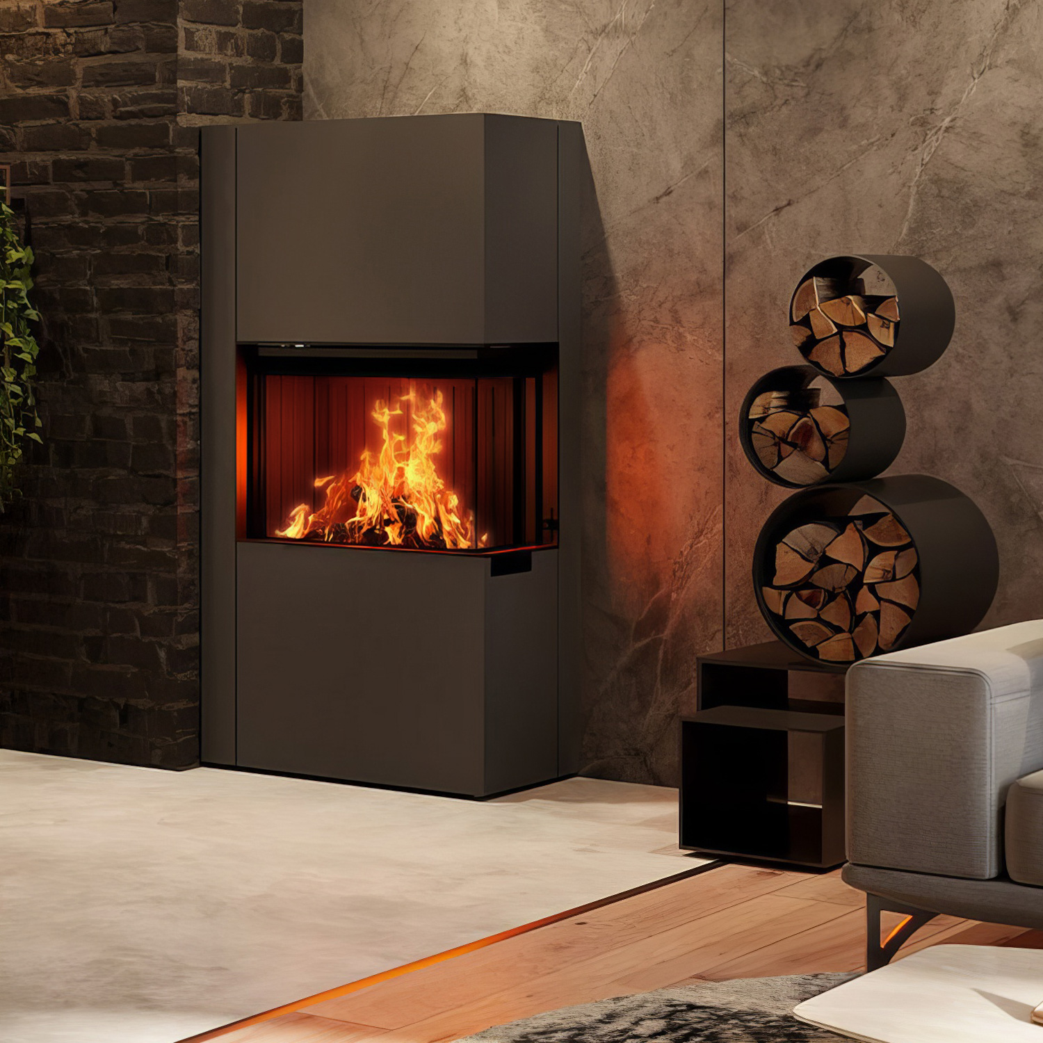 Spartherm Zirkon Poêle à bois 2R RLU