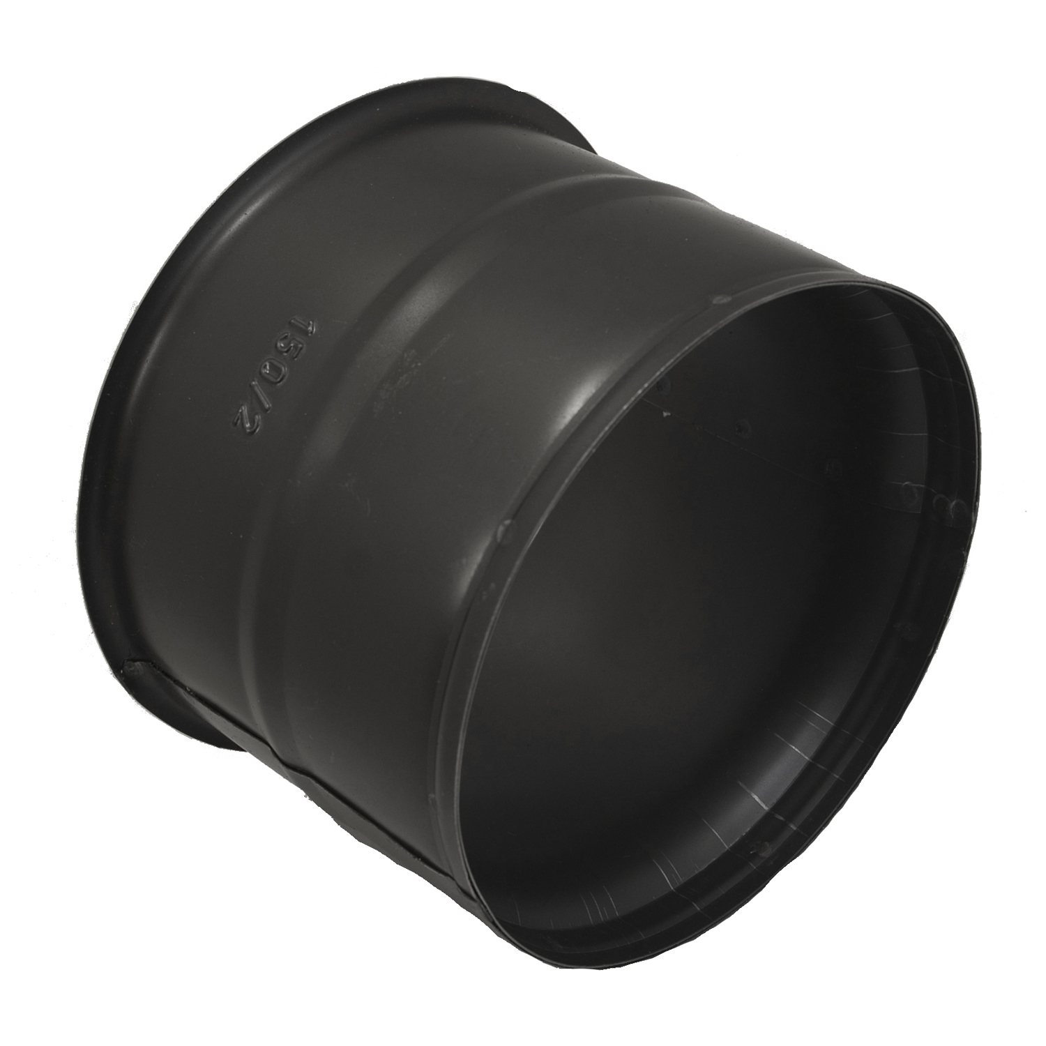 Raik Basic Doublure de paroi double 150mm noir pour tuyau de fumée / conduit de fumée