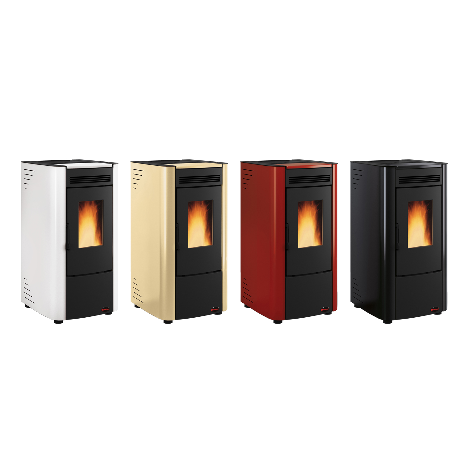 Extraflame Ketty EVO 2.0 Poêle à granulés Bordeaux