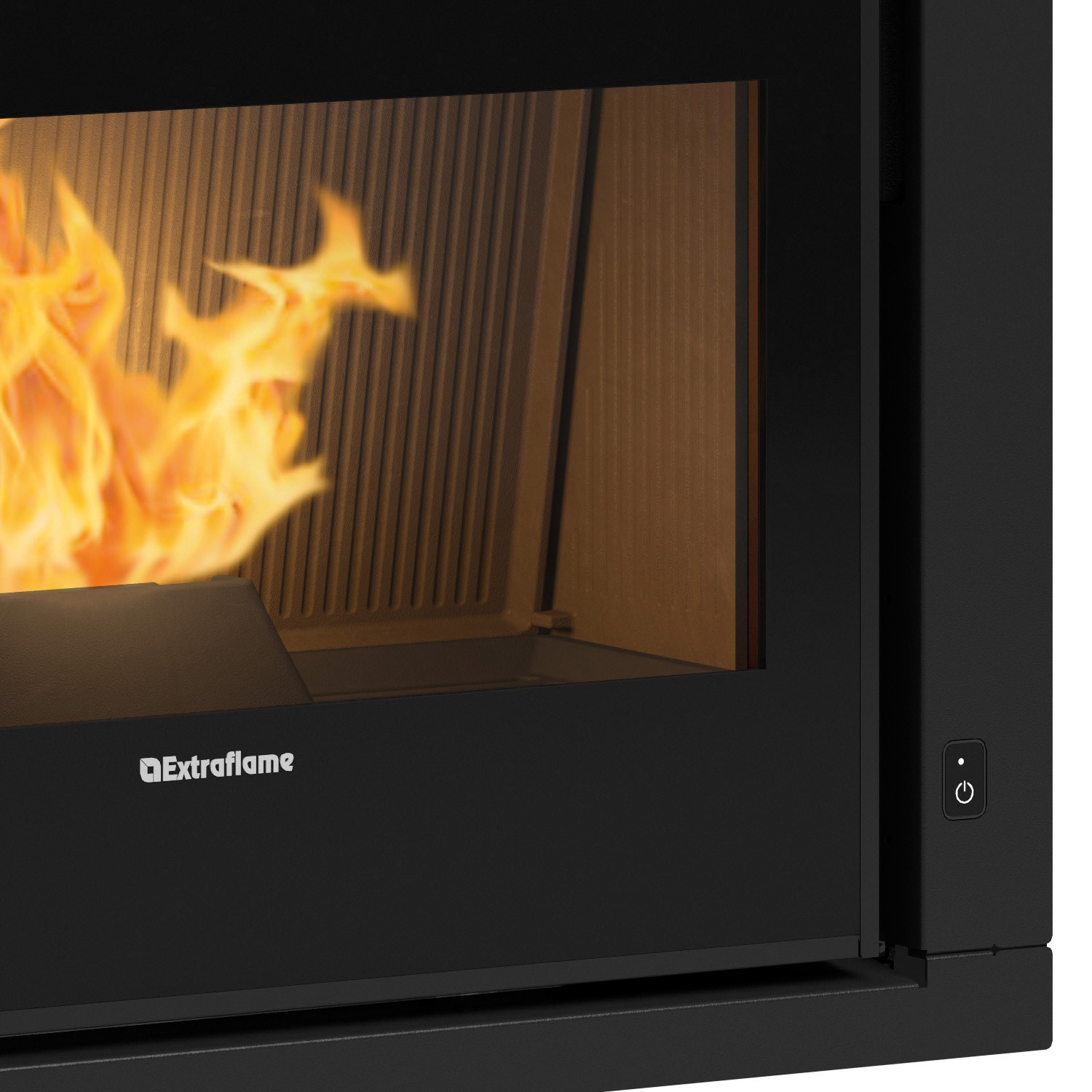 Extraflame Comfort P70 Air H49 Insert à granulés Acier Noir