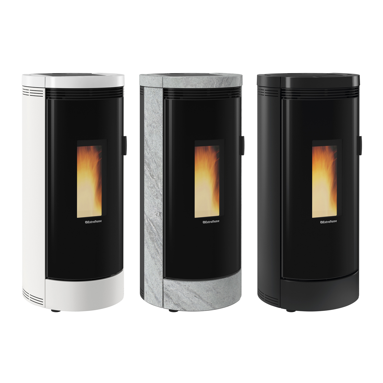Extraflame Evolution Line Debby poêle à granulés noir