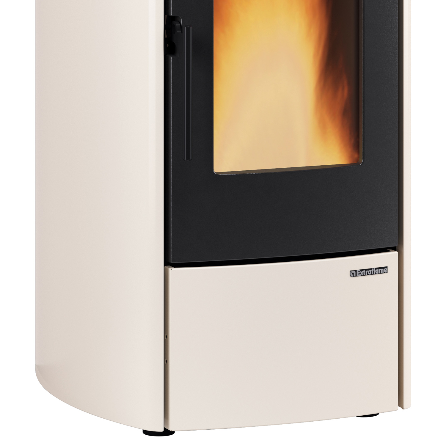 Extraflame Marina Idro H13 poêle à granulés bouilleur acier ivoire