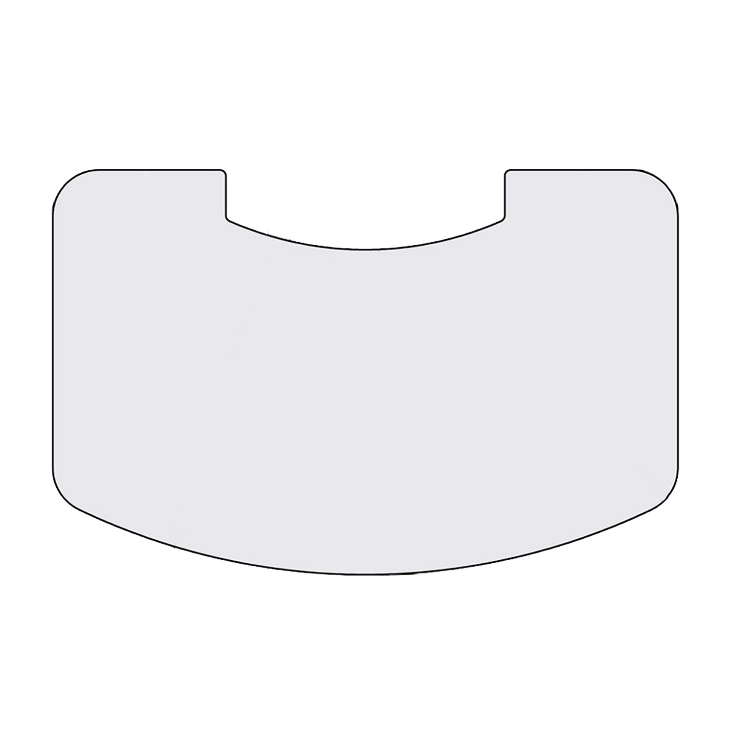 TermaTech Plaque de protection / Plaque de forme TT80 Verre