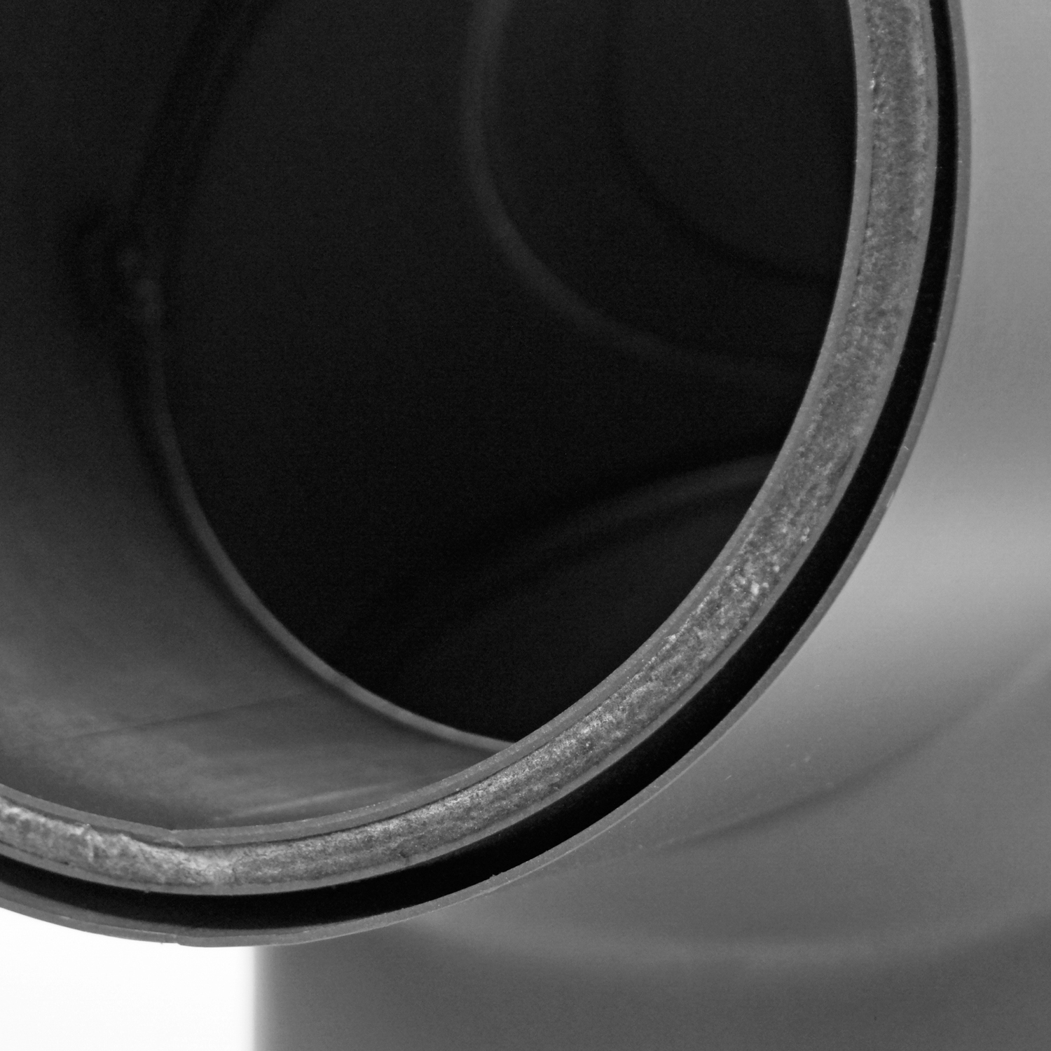 Raik Izoker coude de tuyau de fumée 150mm noir double paroi 90° avec porte pour tuyau de fumée / conduit de fumée