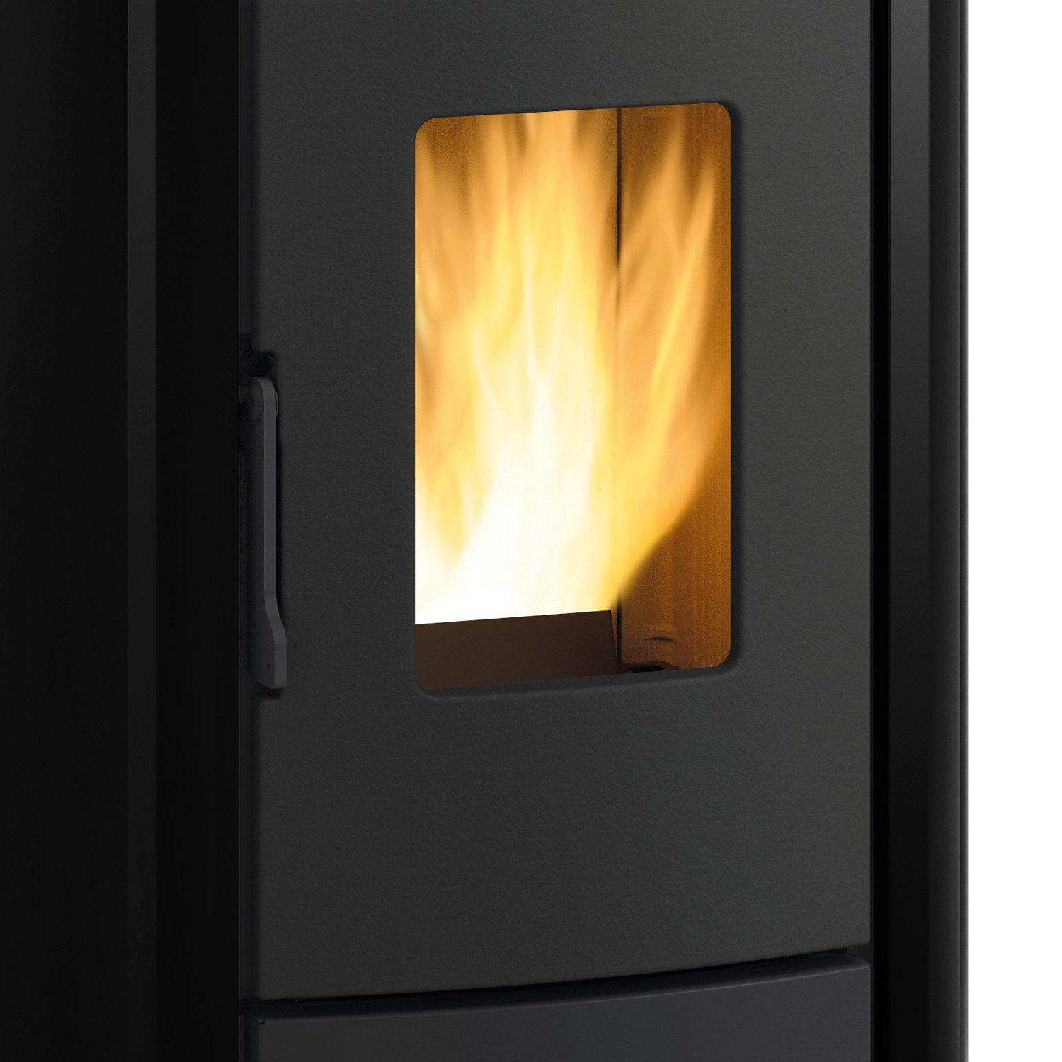 Extraflame Evolution Line Angela EVO poêle à granulés acier noir
