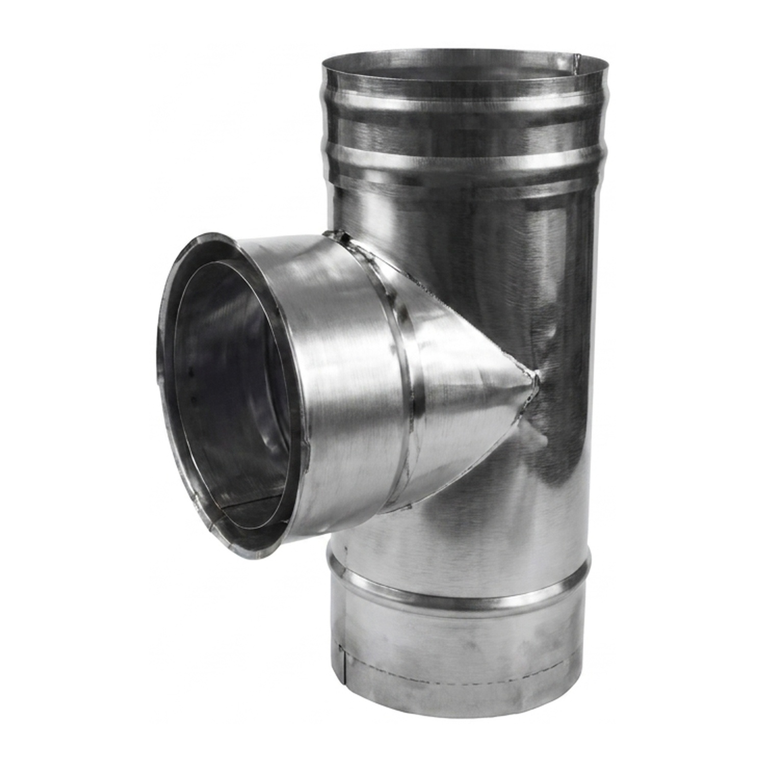 Schiedel Raccordement de conduit PPL 90° avec fourreau et déflecteur de condensats pour LB90 Ø 130 mm