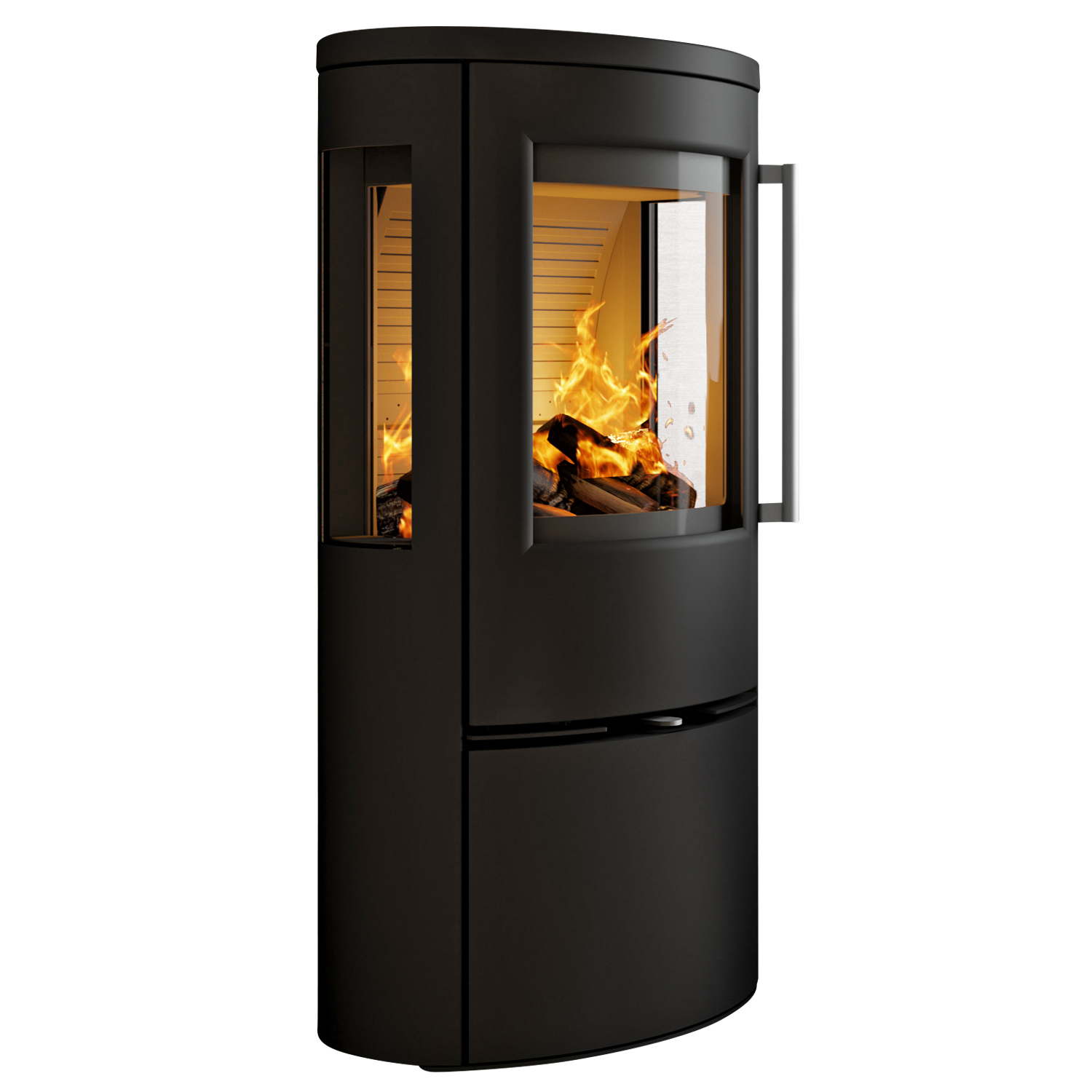 Poêle à bois TermaTech TT23RG Acier Noir