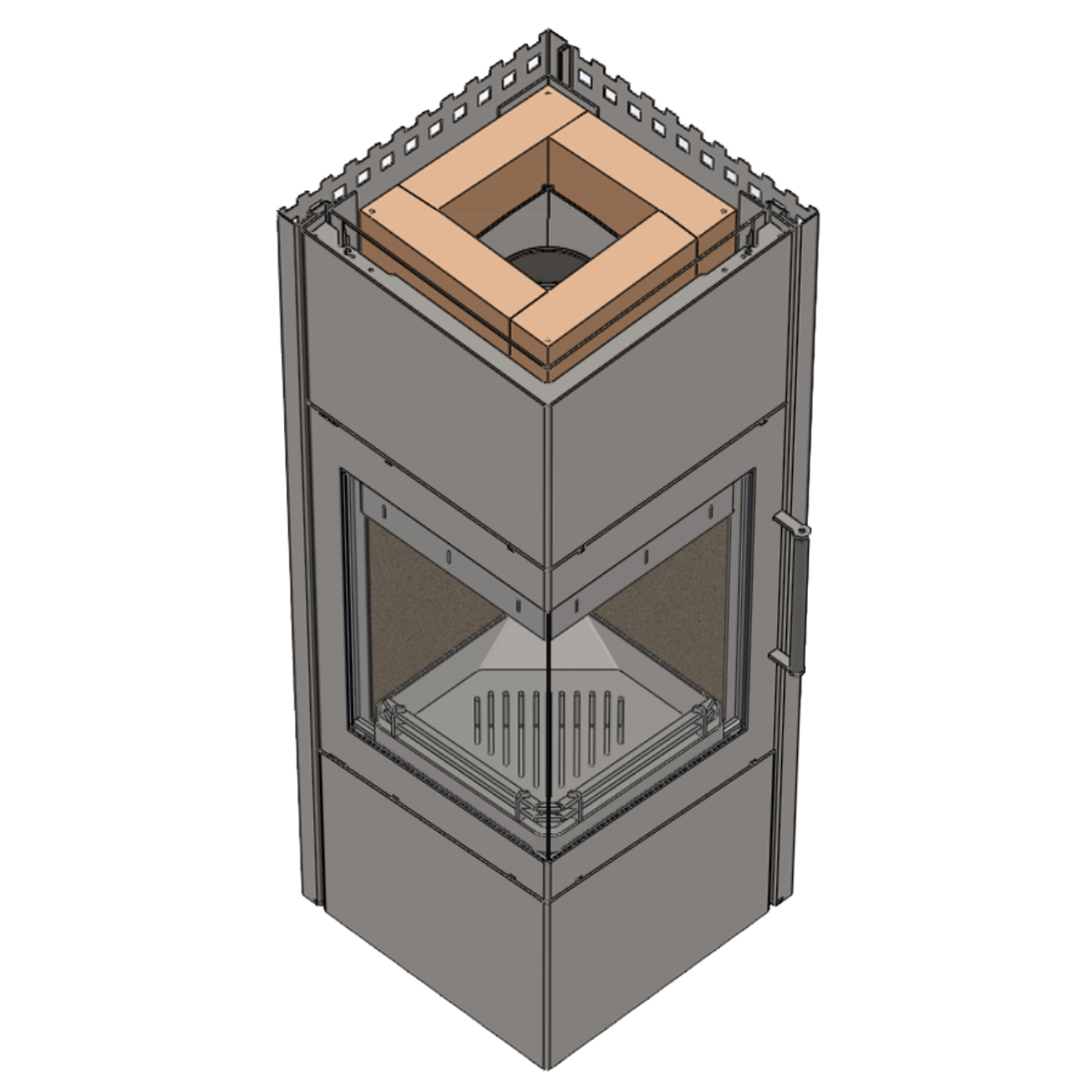 Pierres d'accumulation de chaleur pour cheminée à bois Royal