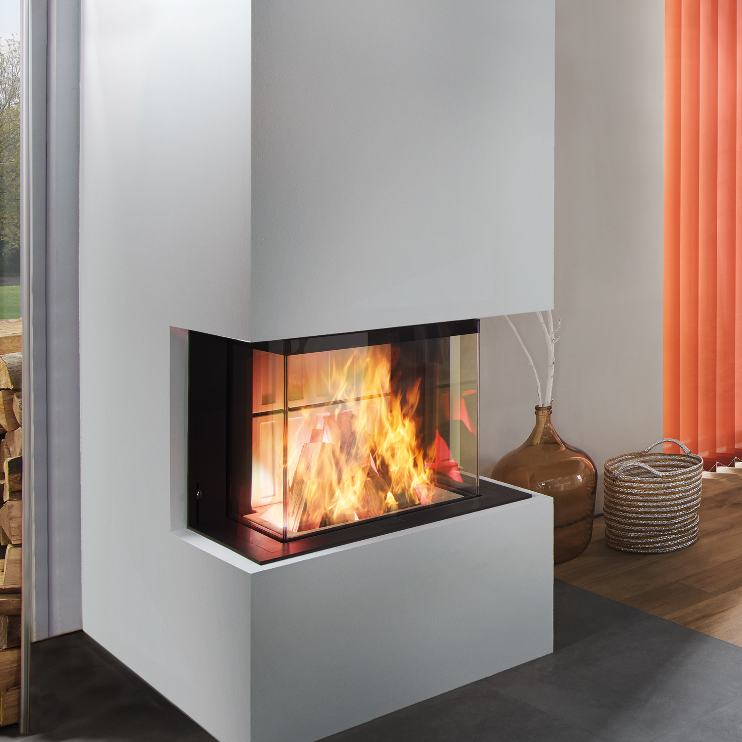 Spartherm Premium Arte-3RL-60h Insert de cheminée RRA Ø 250 mm