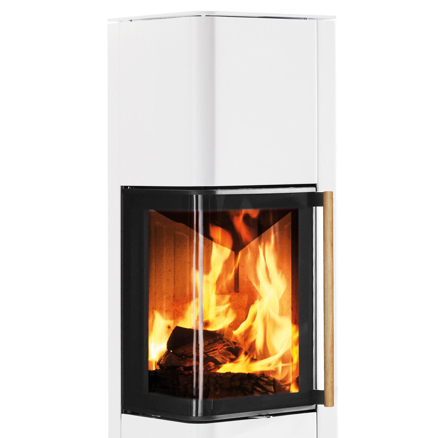 Spartherm Cubo L style RLU poêle à bois blanc