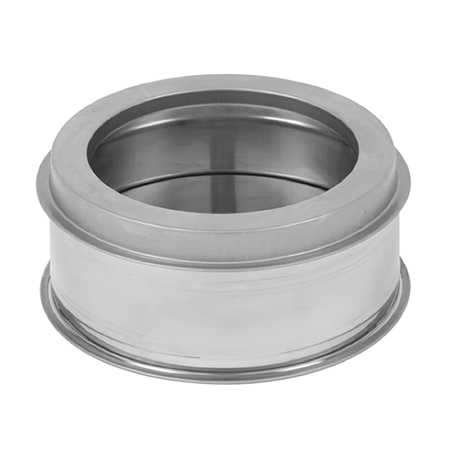 Opsinox bouchon aveugle pour cheminée en acier inoxydable 180 mm D