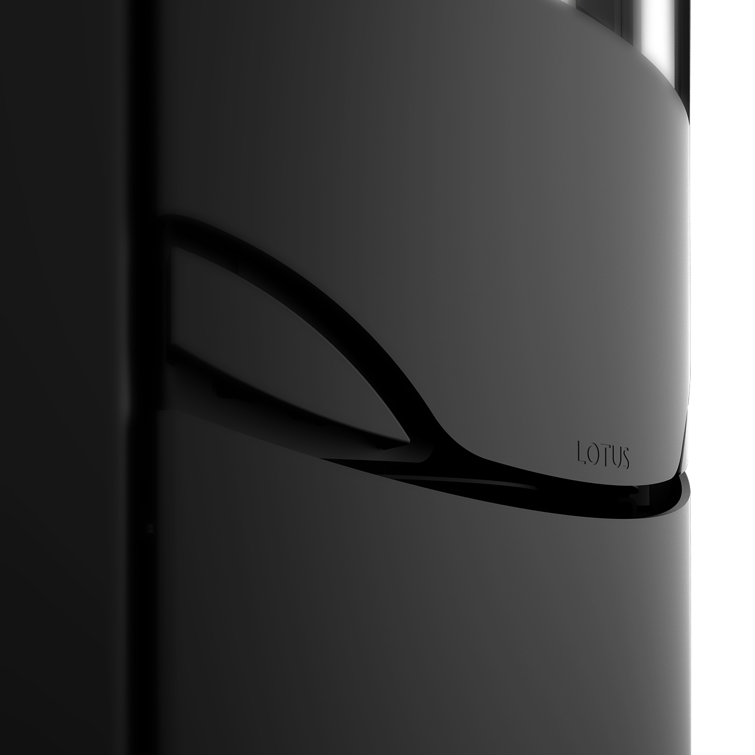 Poêle à bois Lotus Prio 6 Noir/ Indian Night, évacuation des fumées à l'arrière Poêle à bois Lotus Prio 6 Noir/ Indian Night, évacuation des fumées à l'arrière