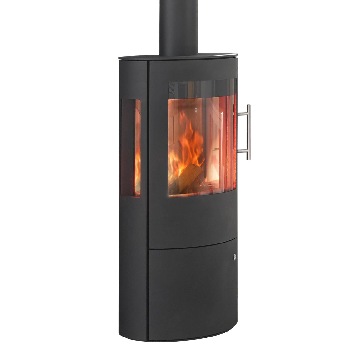 Poêle à bois Draco de Königshütte avec porte en acier