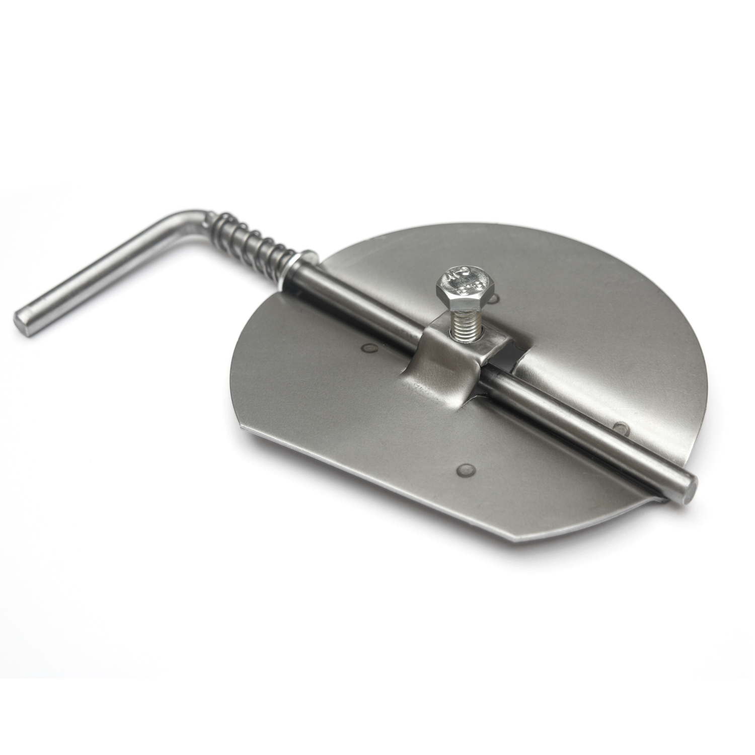 Raik Tuyau de fumée / Tuyau de poêle 150 mm - Clapet d'étranglement brut