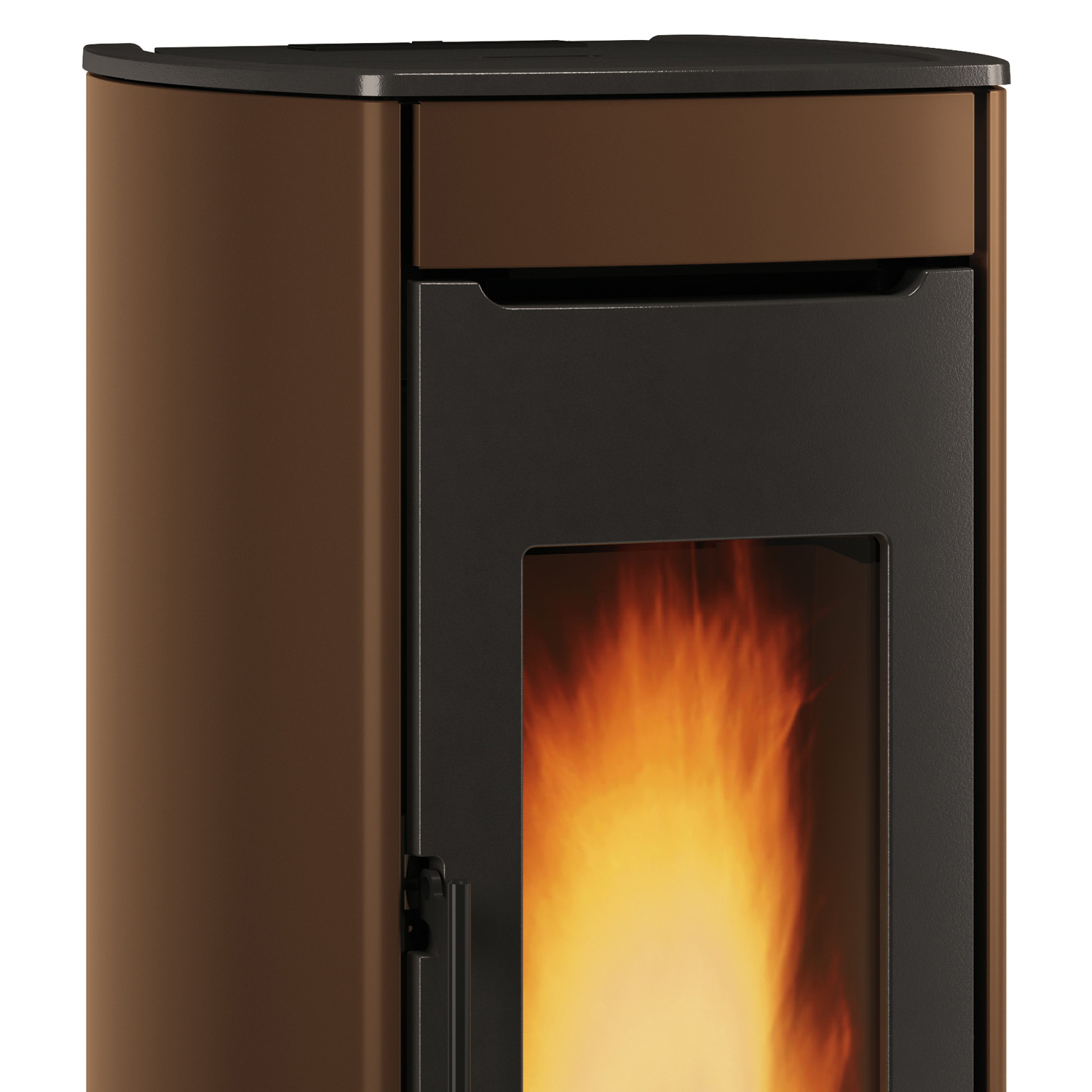 Extraflame Marina Idro H13 poêle à granulés bouilleur acier bronze