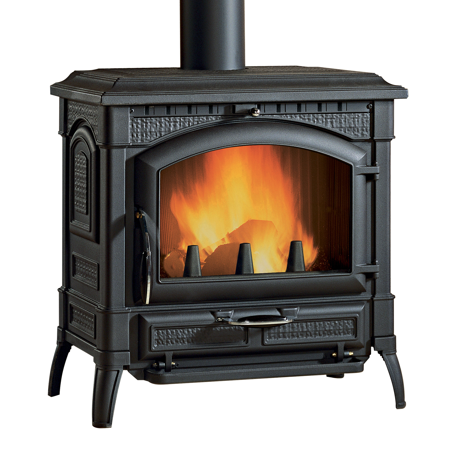 La Nordica Termoisotta DSA, poêle à bois hydraulique – set complet avec ballon tampon 500 L + 2 échangeurs solaires