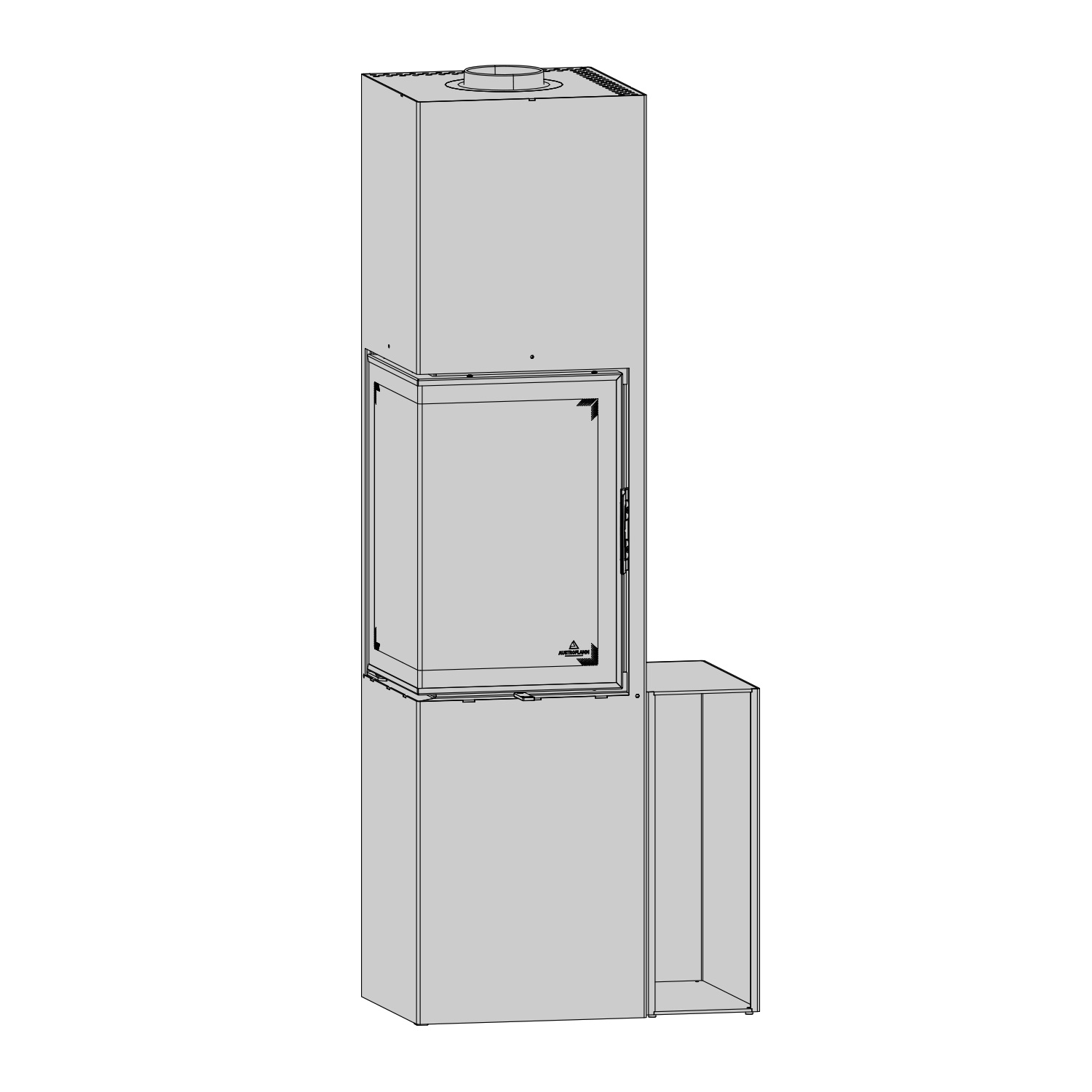 Austroflamm Slim 3.0 boîte d'appoint