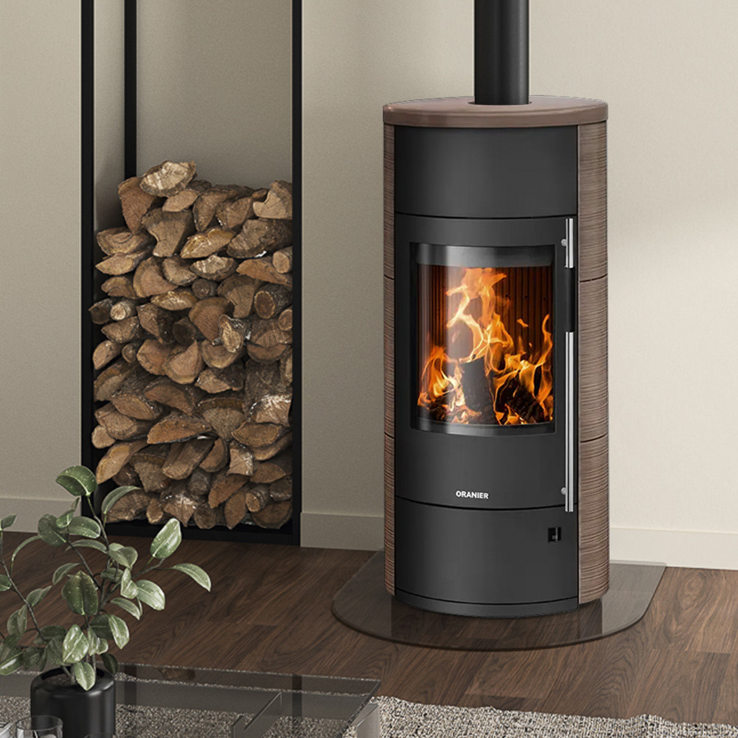 Oranier Polar Neo Aqua wasserführender Kaminofen