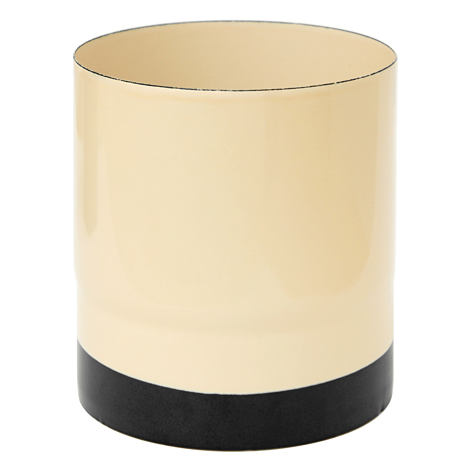 Tube de poêle / conduit de fumée émaillé 130mm - 150mm ivoire