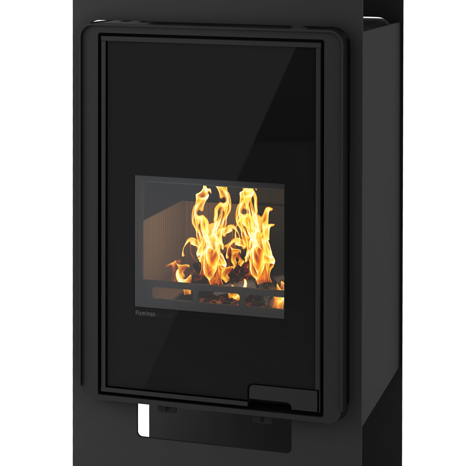 Poêle à bois HS Flamingo Deluxe Singa Noir