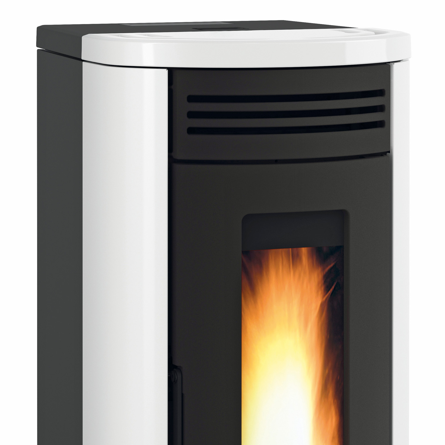 Extraflame Costanza Idro 16 poêle à granulés bouilleur Blanc