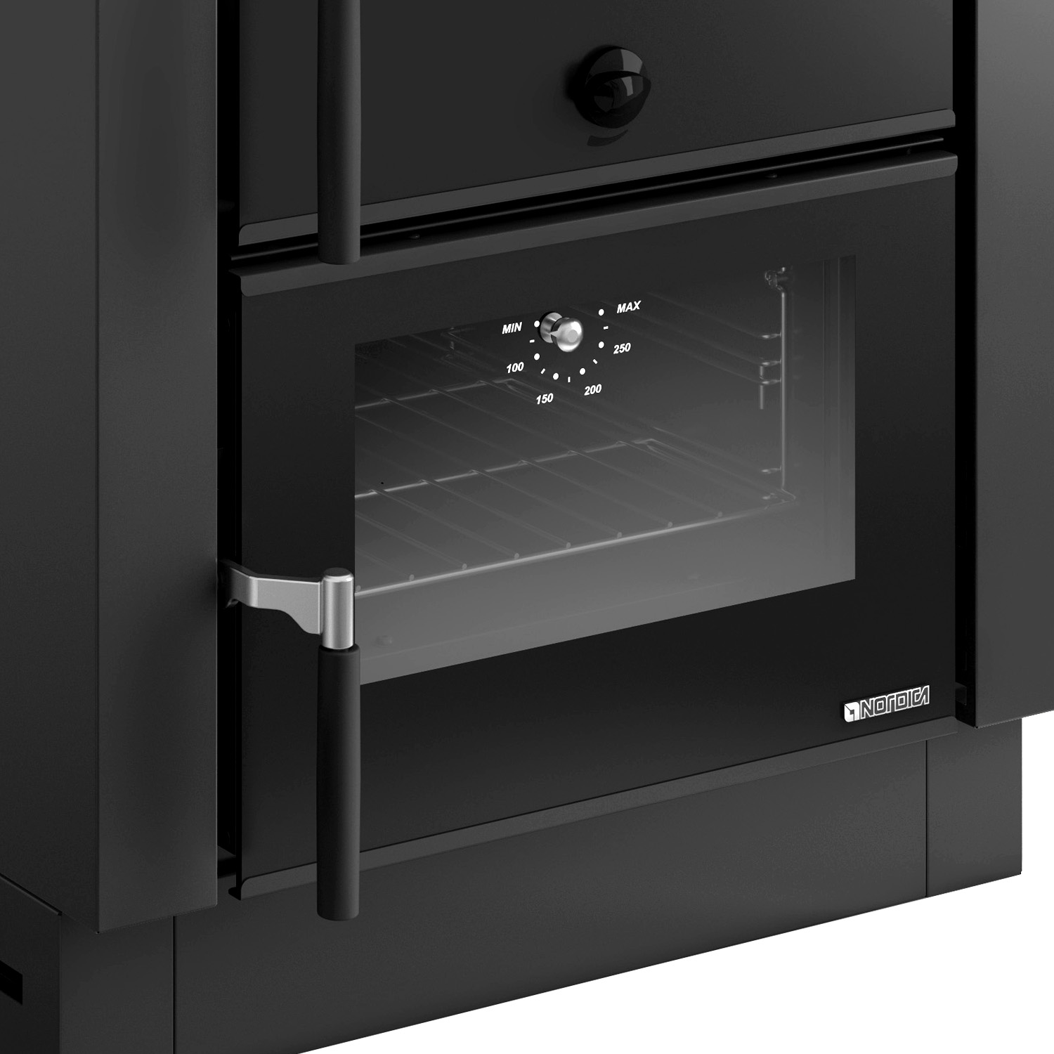 La Nordica Vicenza EVO cuisinière à bois Noir-Anthracite